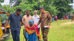 মহালছড়ি সেনা জোনের উদ্যোগে দুর্গম পাহাড়ে বিনামূল্যে চিকিৎসাসেবা, ওষুধ ও ত্রাণ বিতরণ