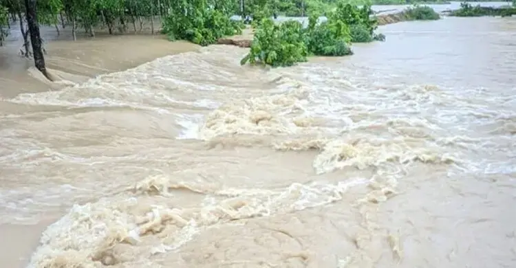 ২ জেলার নিম্নাঞ্চলে বন্যার আভাস, বিপৎসীমার ওপরে ৩ নদীর পানি