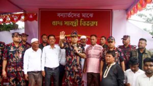 সীমান্ত পরিদর্শনে বিজিবি মহাপরিচালক, নিরাপত্তা জোরদার ও বন্যাদুর্গতদের পাশে থাকার নির্দেশনা