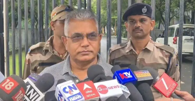 আন্দোলনের নামে ভারতকে বাংলাদেশ-পাকিস্তান বানানোর চেষ্টা হচ্ছে- দিলীপ ঘোষ