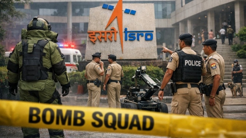 ভারতের মহাকাশ গবেষণা সংস্থার সদর দপ্তরে বোমা হামলার হুমকি