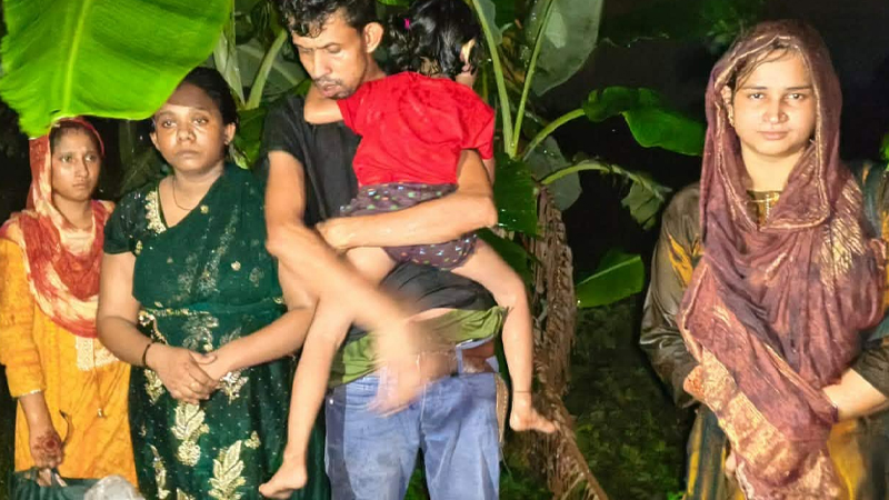 চুয়াডাঙ্গা সীমান্তে বিএসএফ কর্তৃক ৫ জনকে পুশ-ইনের অপচেষ্টা রুখে দিয়েছে বিজিবি