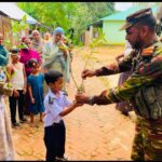 পরিবেশ রক্ষায় সেনাবাহিনীর ব্যতিক্রমী উদ্যোগ, খাগড়াছড়িতে ৩৫ হাজার চারা বিতরণ