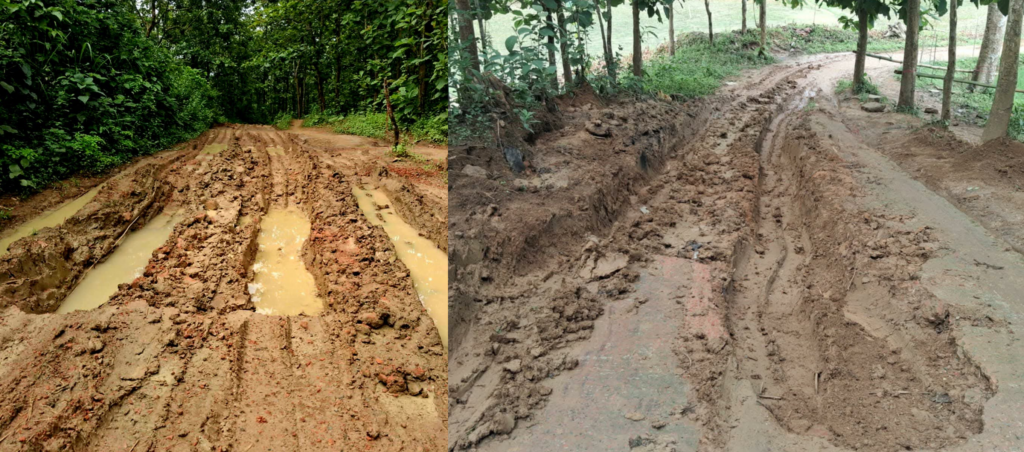 রাজস্থলীতে ৫ কিলোমিটার সড়কের বেহাল দশা, দুর্ভোগে ১০ গ্রামের ১০ হাজার মানুষ