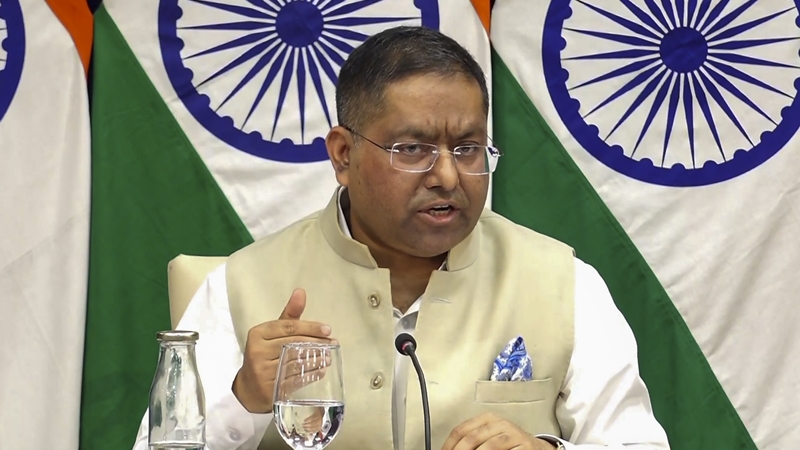শেখ হাসিনার বক্তব্য দেয়ার সঙ্গে ভারত সরকারের কোনও সম্পর্ক নেই- রণধীর জয়সোয়াল