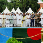 সাবেক বিমান বাহিনী প্রধান এয়ার ভাইস মার্শাল রফিকুল ইসলামের ফিউনারেল প্যারেড অনুষ্ঠিত