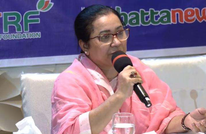 শহীদ প্রেসিডেন্ট জিয়াউর রহমান পাহাড়ের সমস্যা সমাধান করেছিলেন: নিলোফার চৌধুরী মনি
