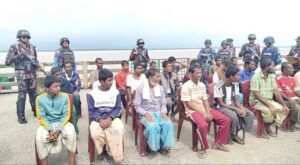 আরাকান আর্মির হাতে আটক ৬ রোহিঙ্গাসহ ২৪ জেলেকে ফেরত আনল বিজিবি