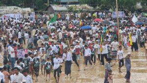 জন্মভূমি আরাকানে নিরাপদ ও সম্মানজনক প্রত্যাবাসনের দাবি রোহিঙ্গাদের