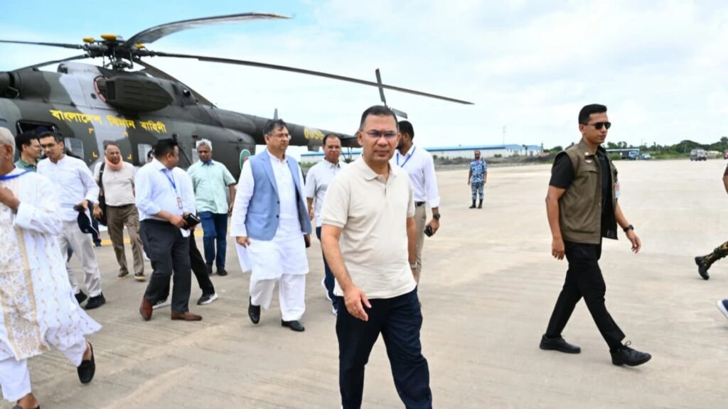 মহেশখালীর মাতারবাড়ির মেগা প্রকল্প পরিদর্শন করলেন প্রধানমন্ত্রী তারেক রহমান