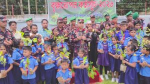 পরিবেশ রক্ষায় বাঘাইছড়িতে বিজিবির উদ্যোগে ২৮ হাজার ৯০০ বৃক্ষচারা বিতরণ