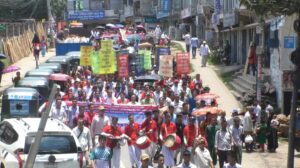 আন্তর্জাতিক দিবস উপলক্ষে রাঙামাটিতে র্যালি, চুক্তি বাস্তবায়নের আহ্বান