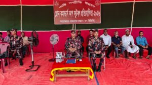 যুবসমাজকে মাঠমুখী করতে লংগদুতে বিজিবির আয়োজনে ফুটবল টুর্নামেন্ট