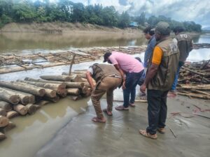 কাগজপত্রের আড়ালে অবৈধ কাঠ পরিবহনের চেষ্টা, ৪০ ঘনফুট কাঠ আটক করল সেনাবাহিনী