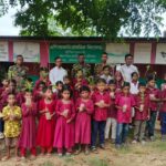 পরিবেশ সুরক্ষায় শিক্ষার্থীদের হাতে ১ হাজার চারা তুলে দিল সেনাবাহিনীর লংগদু জোন