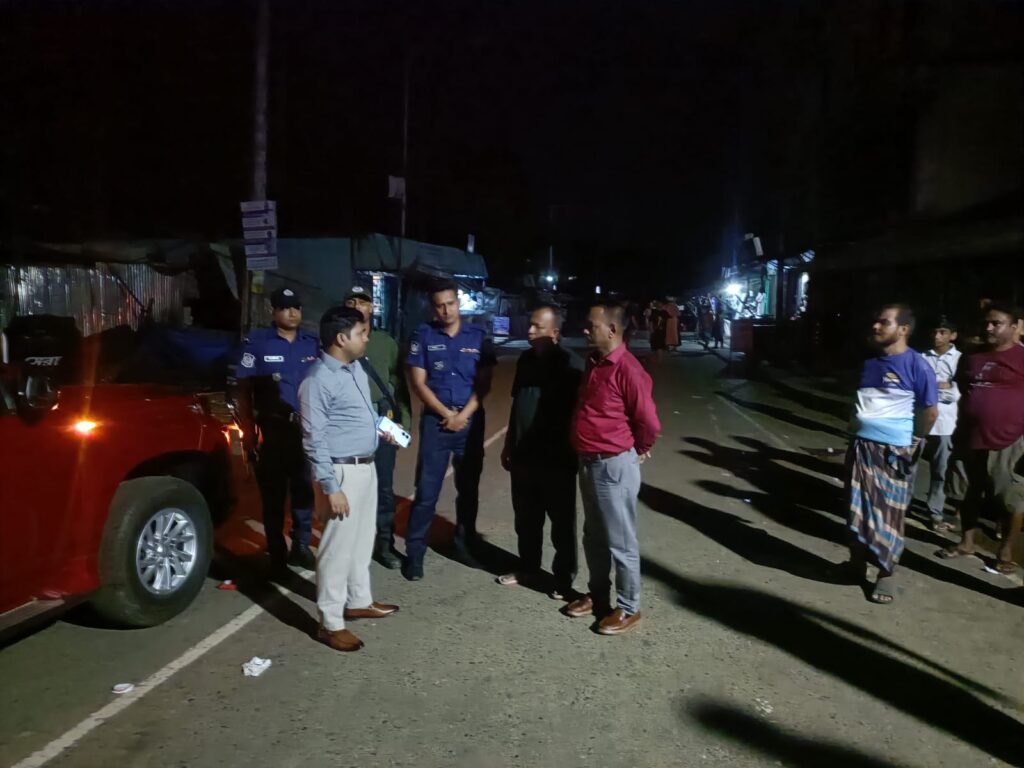 নানিয়ারচরে রাত ৮টার মধ্যে দোকান বন্ধে ভ্রাম্যমাণ আদালতের অভিযান