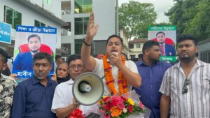 ৬৪৯ দিনের দায়িত্ব শেষে বিদায় নিলেন রাঙামাটি জেলা পরিষদ সদস্য হাবীব আজম
