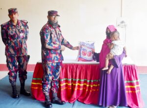 পাহাড়ি-বাঙালি জনগোষ্ঠীর পাশে বিজিবির রামগড় জোন, শিক্ষা-চিকিৎসাসহ বিভিন্ন খাতে মানবিক সহায়তা