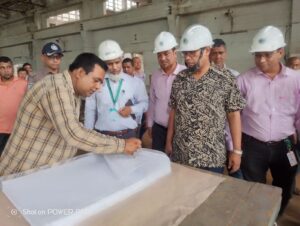 কাপ্তাই কেপিএম পরিদর্শনে বিসিআইসি চেয়ারম্যান