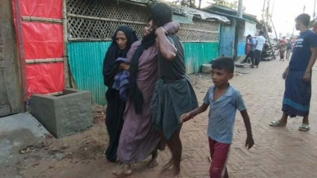 কক্সবাজারের উখিয়ার রোহিঙ্গা ক্যাম্পে গোলাগুলি, মা-ছেলে গুলিবিদ্ধ