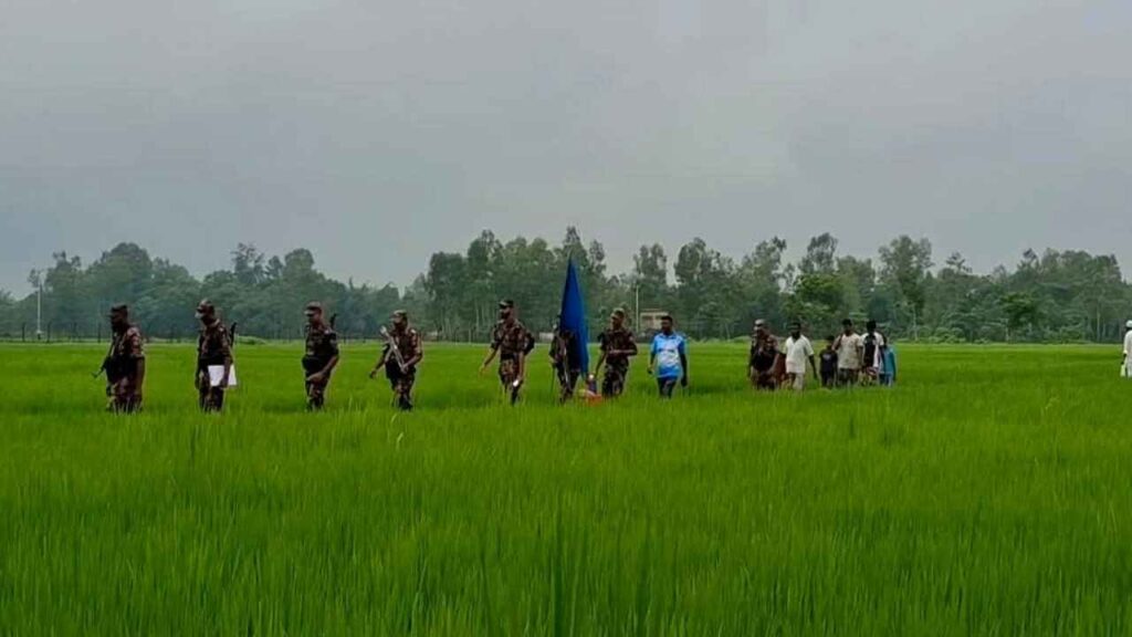 ঠাকুরগাঁওয়ে বিএসএফের গুলিতে নিহত বাংলাদেশির মরদেহ হস্তান্তর