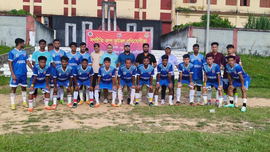 সম্প্রীতি কাপ ফুটবলে চ্যাম্পিয়ন মাটিরাঙ্গা জোন একাদশ, লক্ষ্মীছড়িকে হারাল ৪-০ গোলে