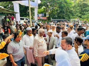 বান্দরবানে হোটেল হিলি রেইনবো উদ্বোধন করলেন পার্বত্যমন্ত্রী সাচিং প্রু জেরী