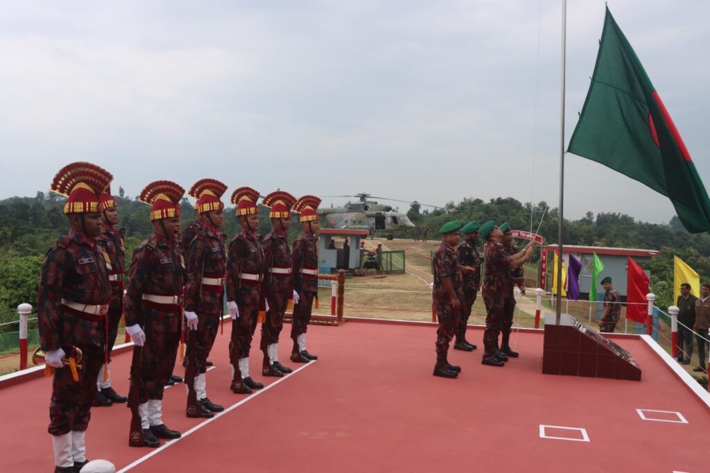 সীমান্ত সুরক্ষায় আরও এক ধাপ এগোল বিজিবি, রামগড় ব্যাটালিয়ন আওতাধীন রহমতপুর বিওপি উদ্বোধন