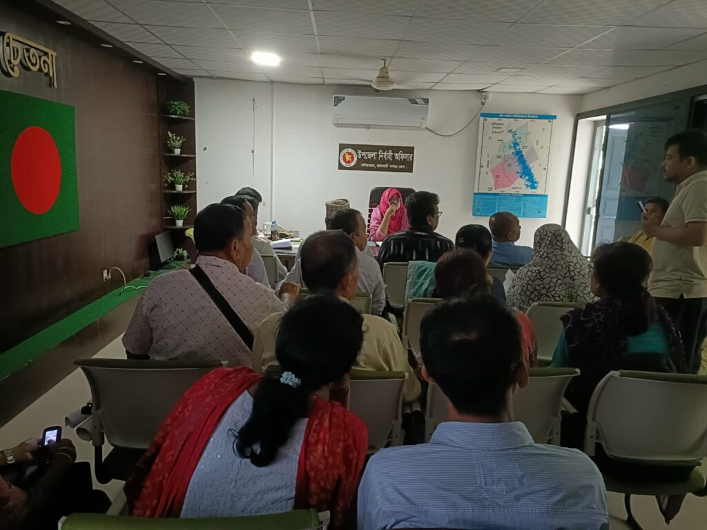 নানিয়ারচরে গ্রীষ্মকালীন খেলাধুলা আয়োজন নিয়ে প্রস্তুতিমূলক সভা