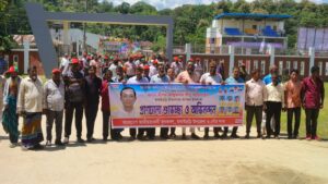বাঘাইছড়িতে জেলা পরিষদের নবনিযুক্ত চেয়ারম্যান ও সদস্যকে বিএনপির বর্ণাঢ্য সংবর্ধনা
