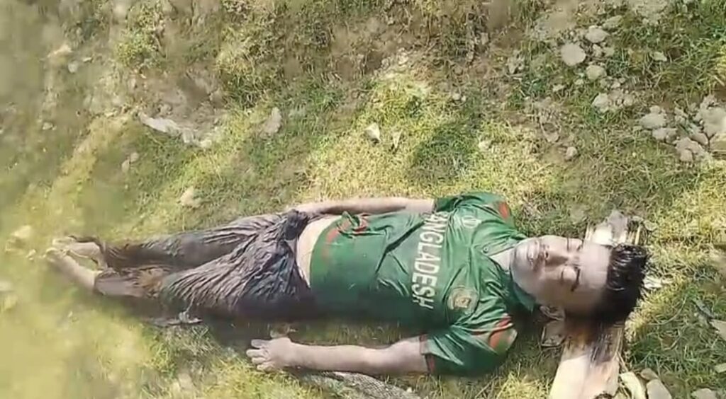 টেকনাফে সীমান্তের কাছ থেকে যুবকের মরদেহ উদ্ধার