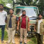 উখিয়ায় পাহাড় কেটে মাটি পাচার, ডাম্পার জব্দ