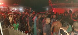বলিপাড়া বাজারকে বড় অগ্নিকাণ্ড থেকে রক্ষা করল বিজিবির দ্রুত তৎপরতা, পুড়েছে ১৩ দোকান