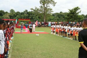যুবসমাজকে খেলাধুলায় ফেরাতে বিজিবির উদ্যোগ, বরকলে জোন কাপ ফুটবল টুর্নামেন্ট শুরু