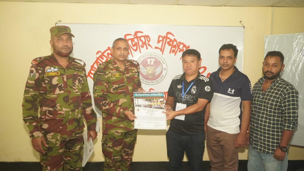 দুর্গম পাহাড়ে কর্মসংস্থানের নতুন সম্ভাবনা, নানিয়ারচরে সেনাবাহিনীর মোবাইল সার্ভিসিং প্রশিক্ষণ সম্পন্ন