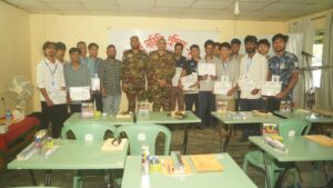 দুর্গম পাহাড়ে কর্মসংস্থানের নতুন সম্ভাবনা, নানিয়ারচরে সেনাবাহিনীর মোবাইল সার্ভিসিং প্রশিক্ষণ সম্পন্ন
