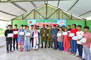 প্রযুক্তি দক্ষতা ও সম্প্রীতির বন্ধনে তরুণদের এগিয়ে নিচ্ছে সেনাবাহিনীর রাঙামাটি জোন
