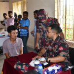 ঘুমধুমে ৩৪ বিজিবির ফ্রি মেডিকেল ক্যাম্প, চিকিৎসা পেল ৩৩০ অসহায় মানুষ