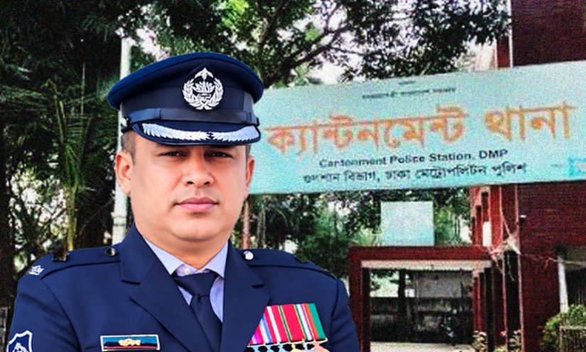 ক্যান্টনমেন্ট থানার সাবেক ওসি রাকিবুল হাসানকে রাষ্ট্রদ্রোহ মামলায় গ্রেফতার