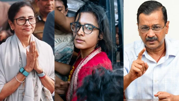 দিল্লিতে সিজেপির বিক্ষোভে আটক প্রায় ছয় হাজার; ছাড়া পেলেন কেজরিওয়াল, মমতা, নেহা বোরা