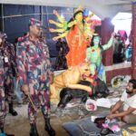 খাগড়াছড়িতে ২৮ পূজামণ্ডপের নিরাপত্তায় বিজিবির ৯ প্লাটুন মোতায়েন
