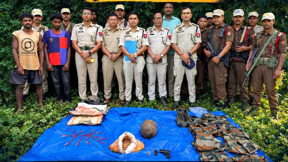আসামের কোকরাঝাড়ের জঙ্গলে অস্ত্র, বিস্ফোরক উদ্ধার