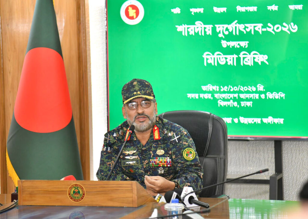 দুর্গাপূজার নিরাপত্তায় সারাদেশে ২ লাখ ১২ হাজার আনসার-ভিডিপি সদস্য মোতায়েন