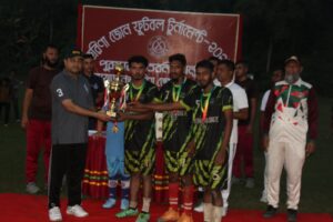 খেলাধুলায় সম্প্রীতির বার্তা, বরকলে জোন কাপে চ্যাম্পিয়ন হরিনা আমতলা একাদশ