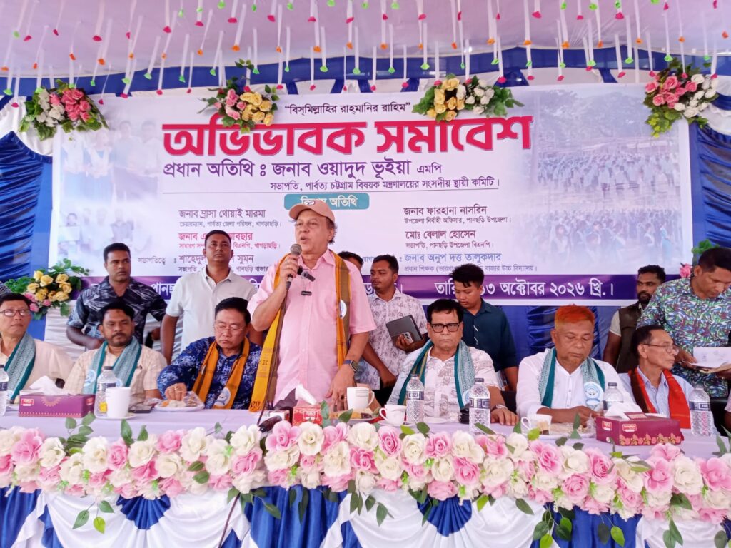 পাহাড়ে শান্তি ফেরাতে সন্তু লারমার সঙ্গে আলোচনায় বসবেন ওয়াদুদ ভূইয়া