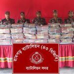 ১৯ লাখ টাকার ভারতীয় শাড়ি ও ১ লাখ টাকার সেগুন কাঠ জব্দ, দুর্গাপূজায় অনুদান বিজিবির