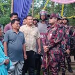 দীঘিনালার ৯ পূজামণ্ডপে নিরাপত্তায় ৩ প্লাটুন বিজিবি, পরিদর্শনে ব্যাটালিয়ন অধিনায়ক