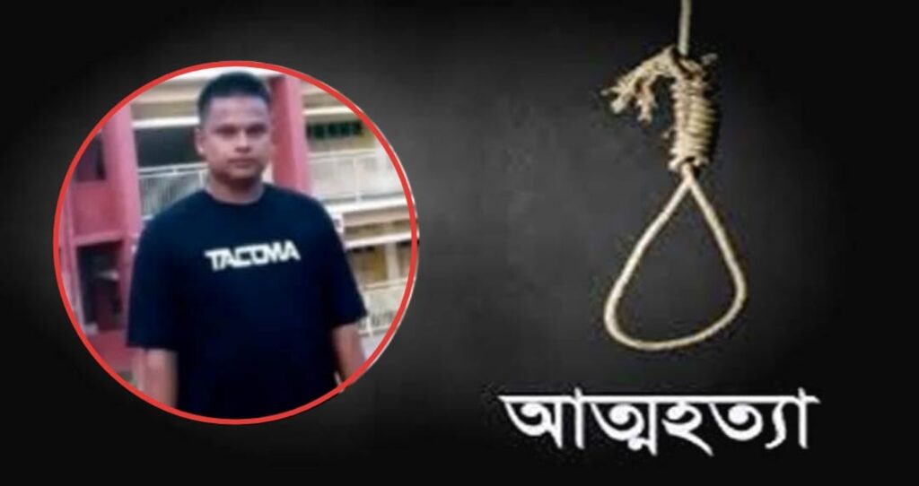 রামগড়ে গলায় ফাঁস দিয়ে যুবকের মৃত্যু