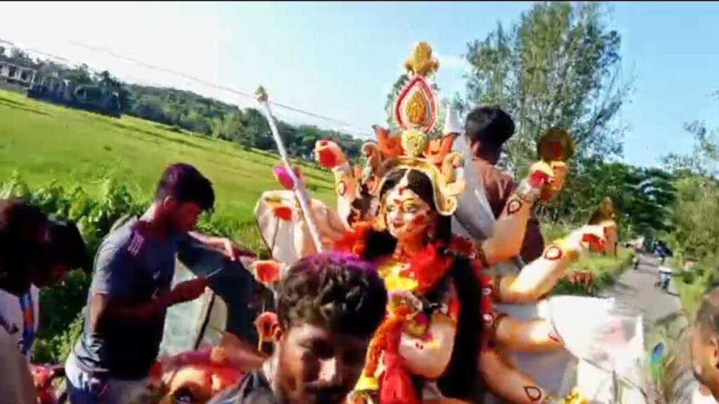 রাজস্থলীতে পাঁচ পূজামণ্ডপে উৎসবমুখর পরিবেশে দুর্গোৎসব সম্পন্ন