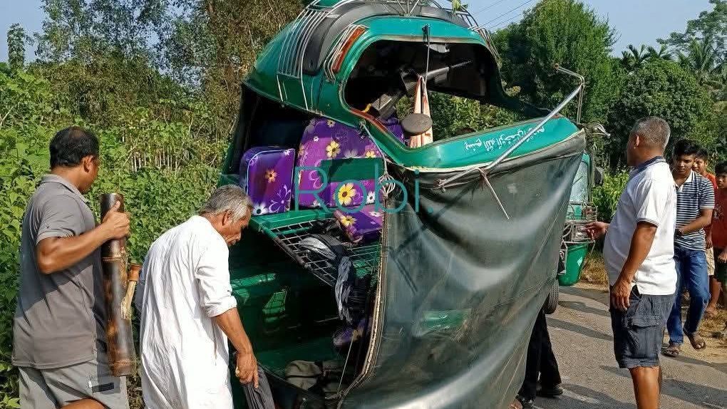 পানছড়িতে অটোরিকশা-মাহিন্দ্রার মুখোমুখি সংঘর্ষ, প্রাণ গেল ১২ বছরের তানিয়ার